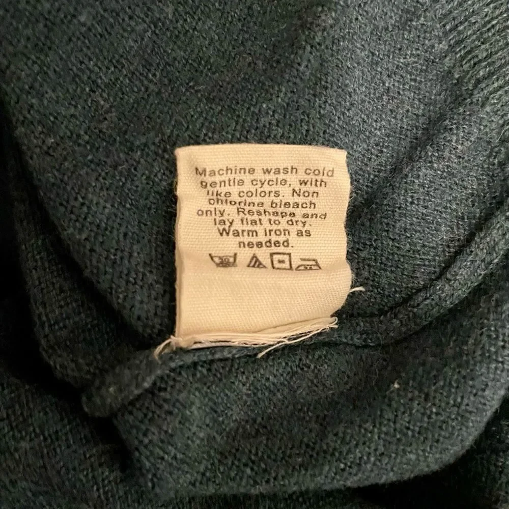 J. Crew cotton cashmere V-Neck sweater. Size S.